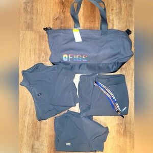 Figs M/MP Charcoal PRIDE Limited Edition Medium Catarina Medium Petite Joggers +